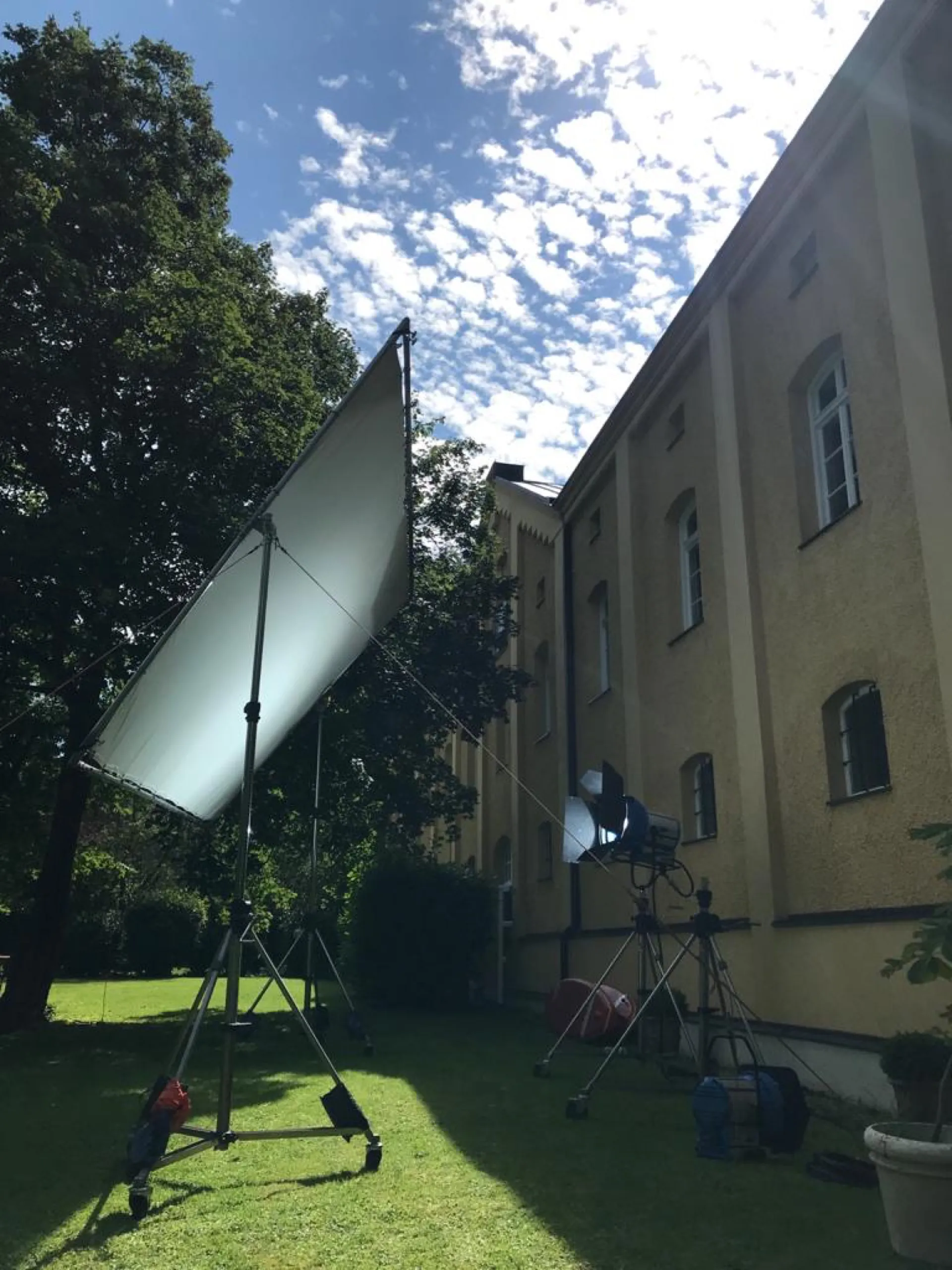 Film- und Fernsehproduktion in der Eventlocation Marstall am Starnberger See